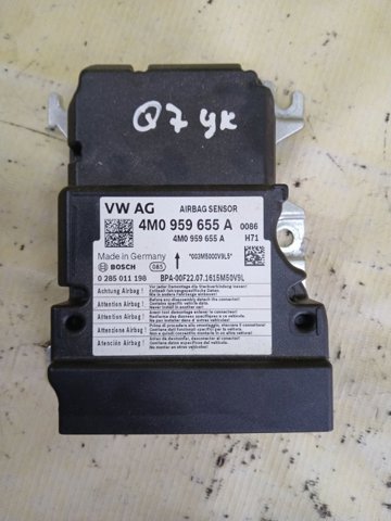 VAG 4M0959655A Модуль-процессор управления подушкой безопасности (ЭБУ AIRBAG) в наличии Ужгород