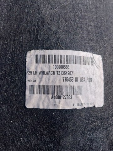 Подкрылок задний левый 51717213649 BMW