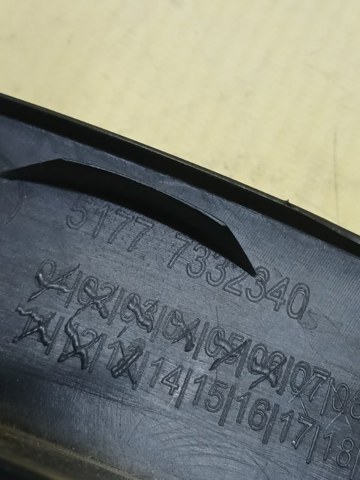 51777332340 BMW Расширитель (накладка) арки заднего крыла правый купить в Сумы