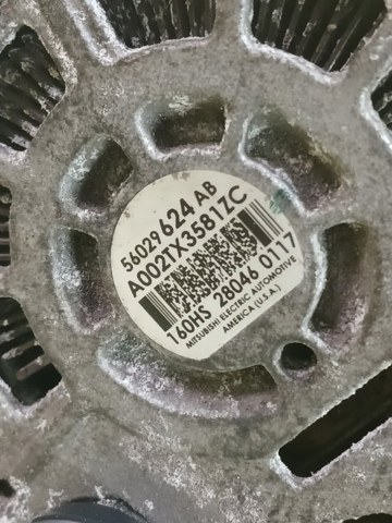 Генератор автомобиля 56029624AB CHRYSLER