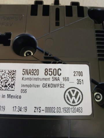 5NA920850C Панель приборов купить Черкассы