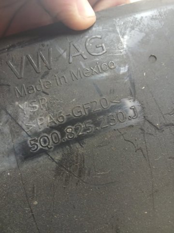 5Q0825230J VAG Защита днища, средняя часть купить в Ужгород