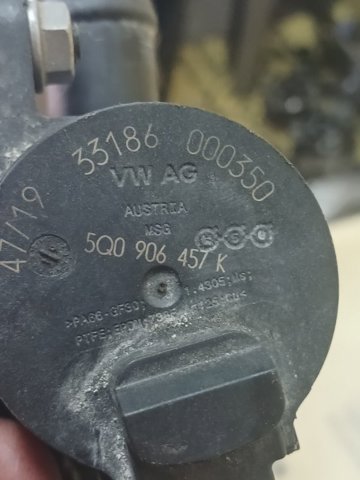 5Q0906457K VAG Регулирующий клапан охлаждающей жидкости купить в Сумы