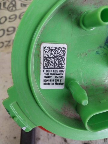 VAG 5QN919051C Модуль топливного насоса с датчиком уровня топлива в наличии Житомир