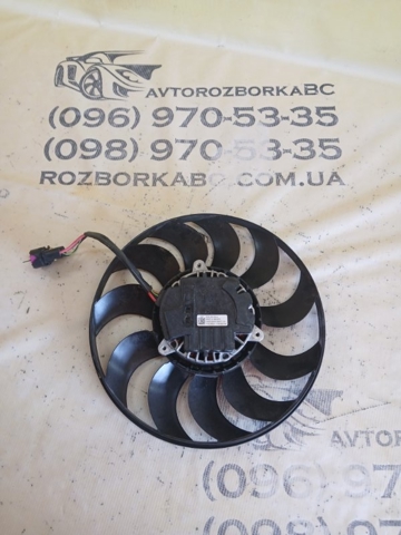 VAG 5QN959455A Электровентилятор охлаждения в сборе (мотор+крыльчатка) правый в наличии Кривой Рог
