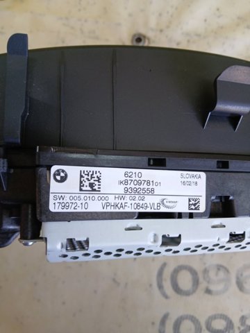 BMW 62105A59658 Панель приборов в наличии Запорожье