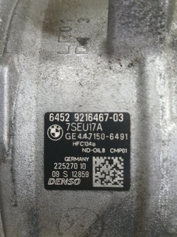 Компрессор кондиционера BMW X3