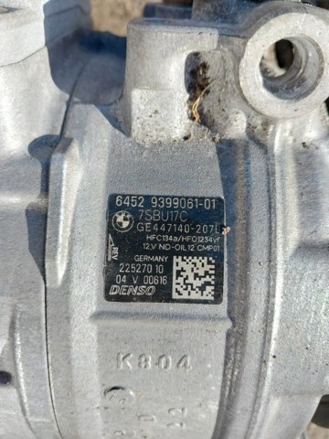 Компрессор системы кондиционирования 64529399061 BMW