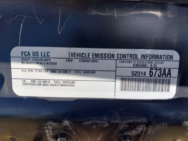Капот двигателя 68103664AA CHRYSLER