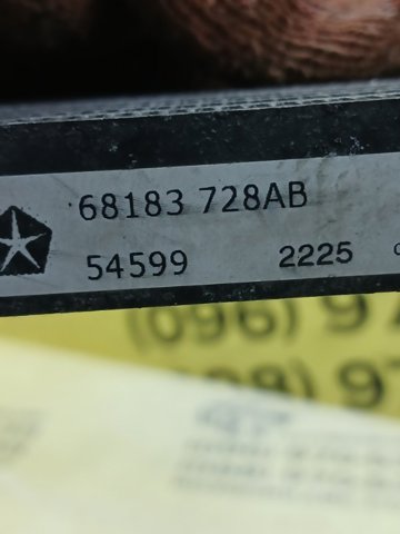 68183728AB CHRYSLER Радиатор охлаждения, АКПП/КПП купить в Киев