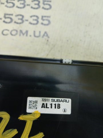 SUBARU 72311AL11B Блок управления режимами отопления/кондиционирования в наличии Одесса