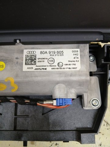 80A919605 VAG Дисплей многофункциональный купить в Сумы