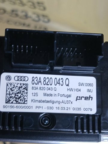Механизм управления кондиционером 83A820043Q VAG