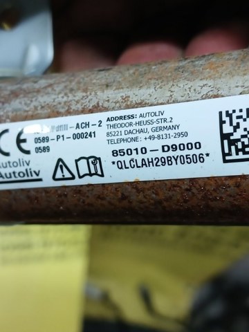 85010D9000 HYUNDAI Подушка безопасности (AIRBAG) шторка боковая левая купить в Днепр
