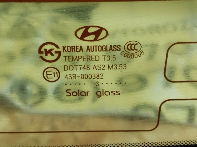 Окно заднее 871103S010 HYUNDAI
