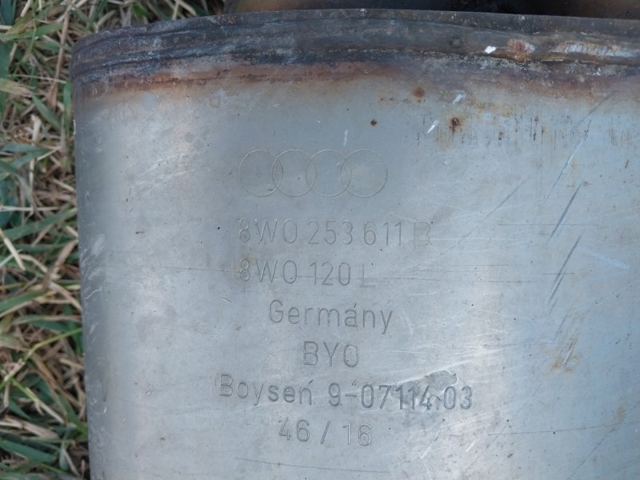 Глушитель, центральная часть 8W6253409G VAG