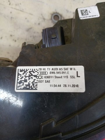 VAG 8W6945091E Фонарь задний левый внешний в наличии Кривой Рог