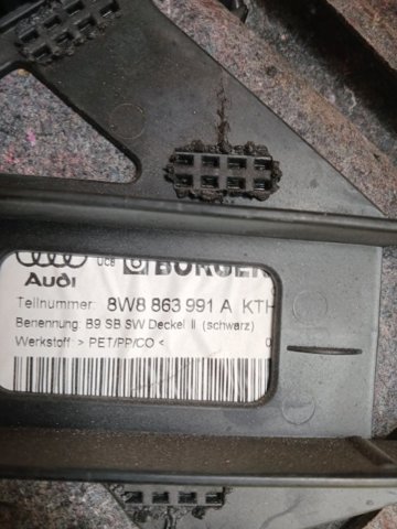 VAG 8W8863879F Облицовка багажного отсека левая в наличии Львов