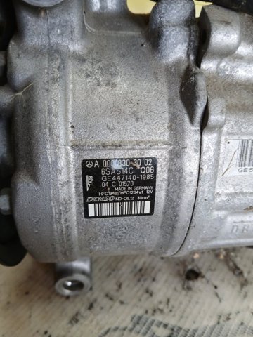 Компрессор кондиционера A0008303002 MERCEDES