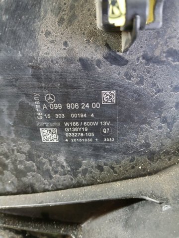 A0999062400 MERCEDES Электровентилятор охлаждения в сборе (мотор+крыльчатка) купить в Хмельницкий