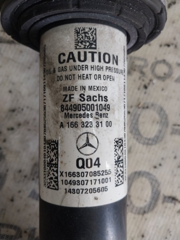 Амортизатор передний левый A1663204966 MERCEDES