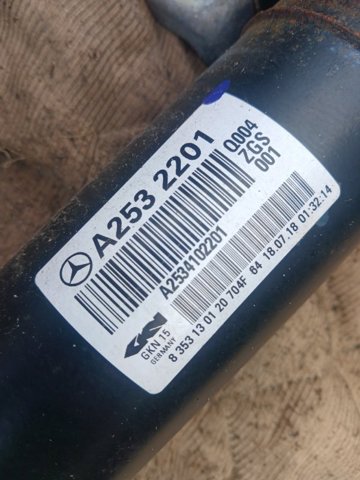 MERCEDES A2534103301 Кардан передний в наличии Николаев