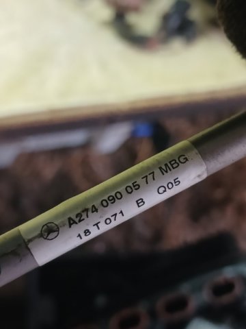 MERCEDES A2740900577 Трубка (шланг) подачи масла к турбине в наличии Тернополь