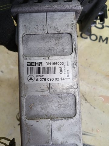 MERCEDES A2760900214 Радиатор интеркуллера в наличии Чернигов