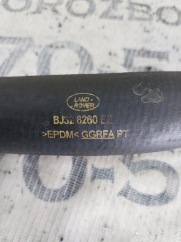 BJ328260EE LAND ROVER Шланг (патрубок) радиатора охлаждения верхний купить в Сумы