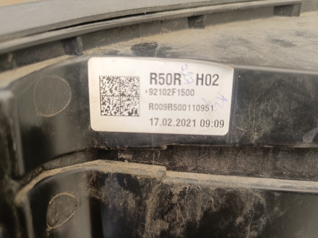 Фара комбинированная, передняя 92102F1500 HYUNDAI