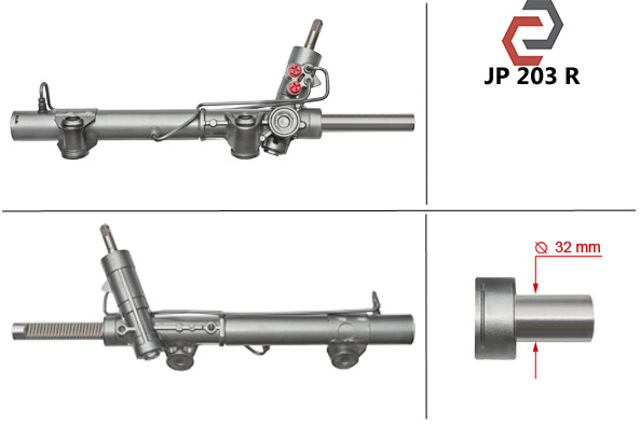 Рейка рулевая JP7203R ASR