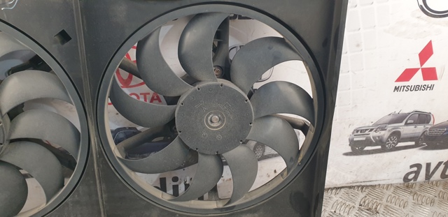 NISSAN 21481JG700 Диффузор радиатора охлаждения, в сборе с мотором и крыльчаткой в наличии Хмельницкий