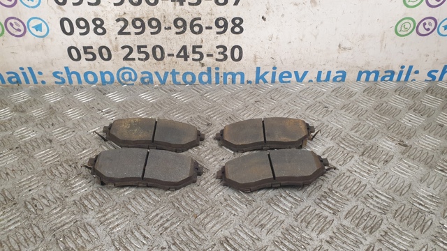 Колодки тормозные передние дисковые Субару Аутбек IV