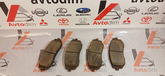 26296SA030 SUBARU Колодки тормозные передние дисковые купить в Киев