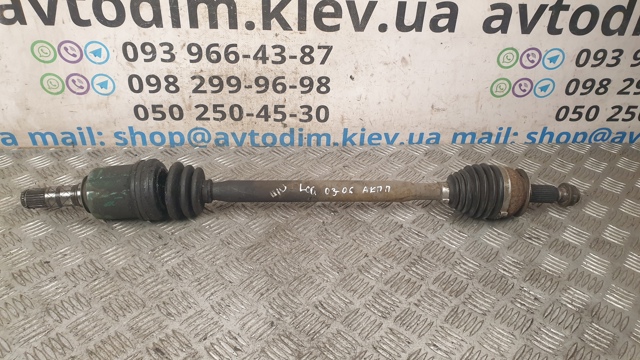28321AG010 SUBARU Полуось передняя купить в Ужгород