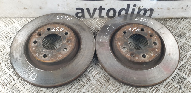 NISSAN 402061KC1A Диск тормозной передний в наличии Тернополь