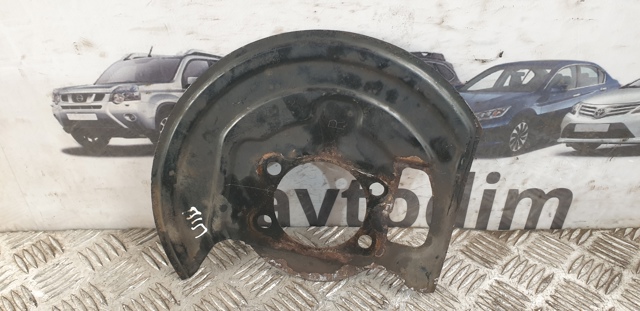 Защита тормозного диска, переднего, правого 41151JD01A NISSAN