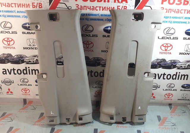 Обшивка стойки кузова внутренняя, средняя правая 76913EB302 NISSAN