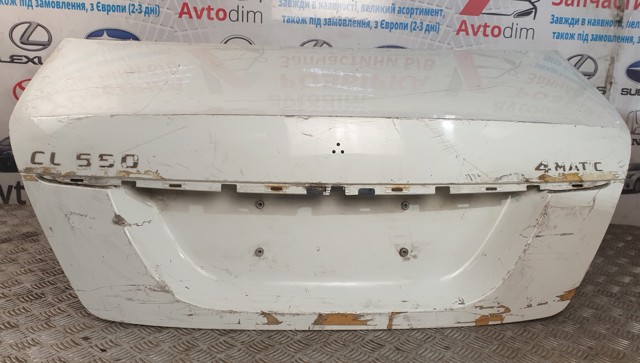 A2167500075 MERCEDES Крышка багажника купить в Ужгород