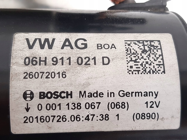 Стартер 06H911021D PORSCHE