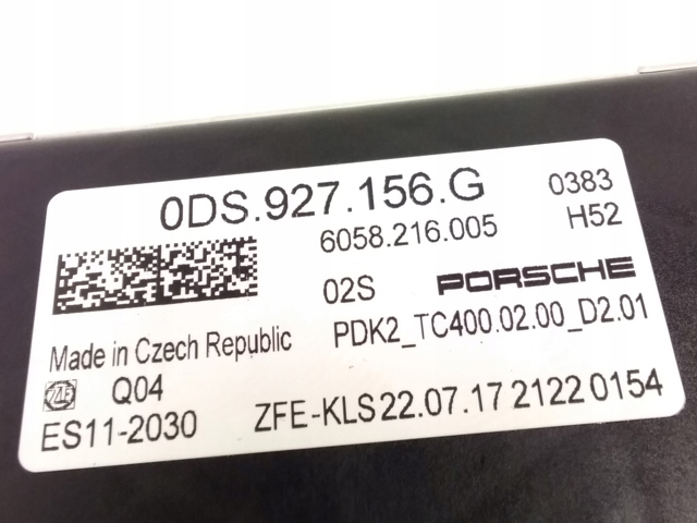 PORSCHE 0DS927156G в наличии Одесса