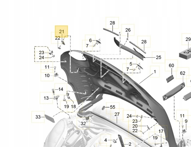 PORSCHE 7N0843842A в наличии Каменское