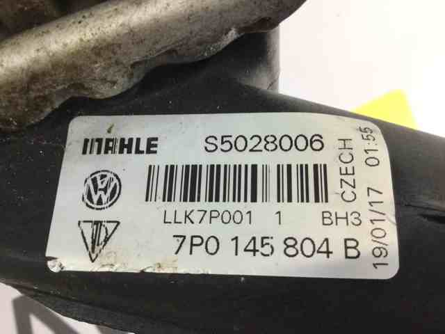 7P0145804B PORSCHE Радиатор интеркуллера купить в Киев