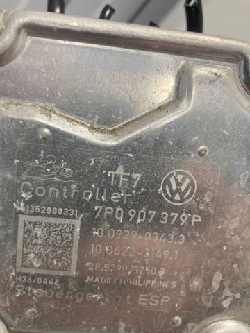 Модуль управления АБС (ABS) 7P0907379P PORSCHE