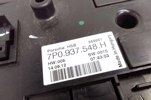 PORSCHE 7P0937548H Блок предохранителей в наличии Харьков