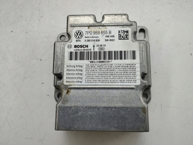 Блок управления airbag 7P0959655B PORSCHE