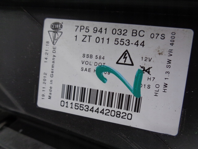 PORSCHE 7P5941032BC в наличии Днепр