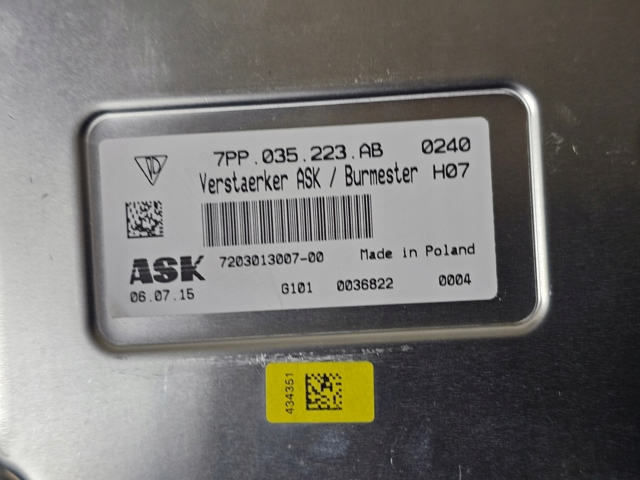 7PP035223AB PORSCHE купить в Черкассы