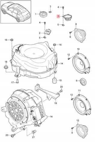 PORSCHE 7PP035828D в наличии Павлоград