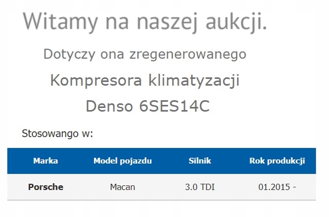 PORSCHE 8T0260805H Компрессор кондиционера в наличии Черновцы